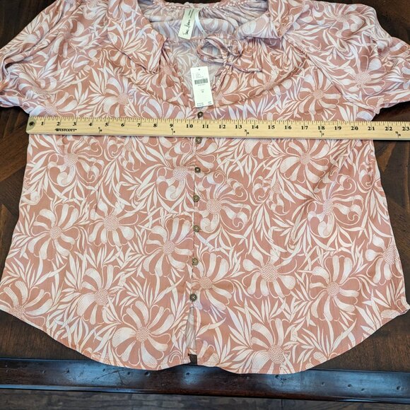 Anthropologie Florence Balducci Femme Collared Blouse - Picture 9 of 11